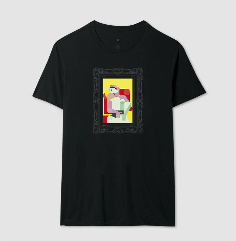 Camiseta Le Rêve - Pablo Picasso - Edição Moldura - Imagem 4