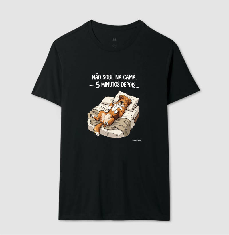 CAMISETA NOSSO MASCOTE SOBE NA CAMA - Imagem 2
