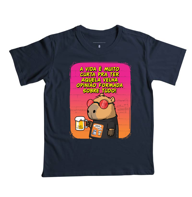 Camiseta Capivara Opinião - Imagem 4