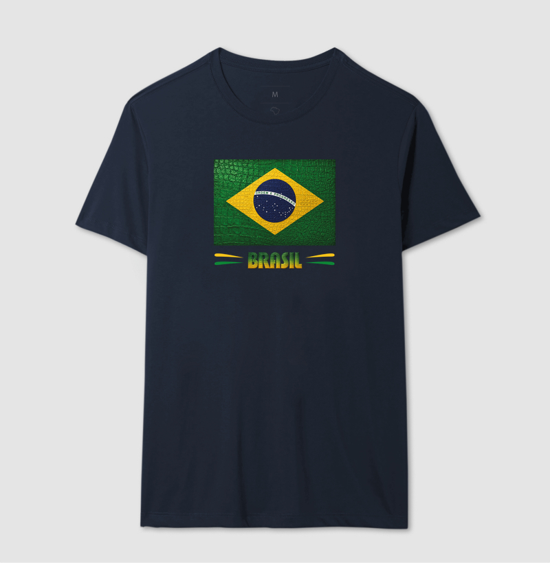 Camiseta Bandeira do BR estilizada (Masculina e Feminina) - Imagem 9