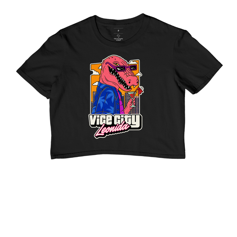 Cropped Jason (GTA VI / Vice City / Leonida) - Jacare Drink - Imagem 2