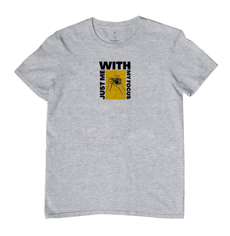 Camiseta Just Me with My focus - Imagem 7
