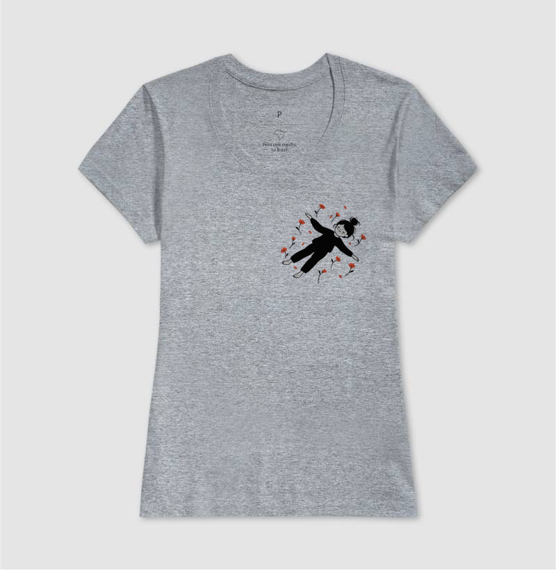 Camiseta Florescer em Liberdade (estampa P) - Imagem 7