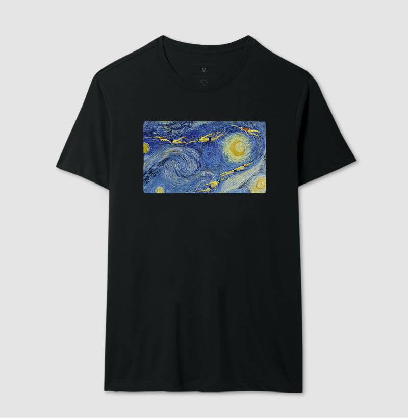 Camiseta Natação - O Mar Agitado - Imagem 2