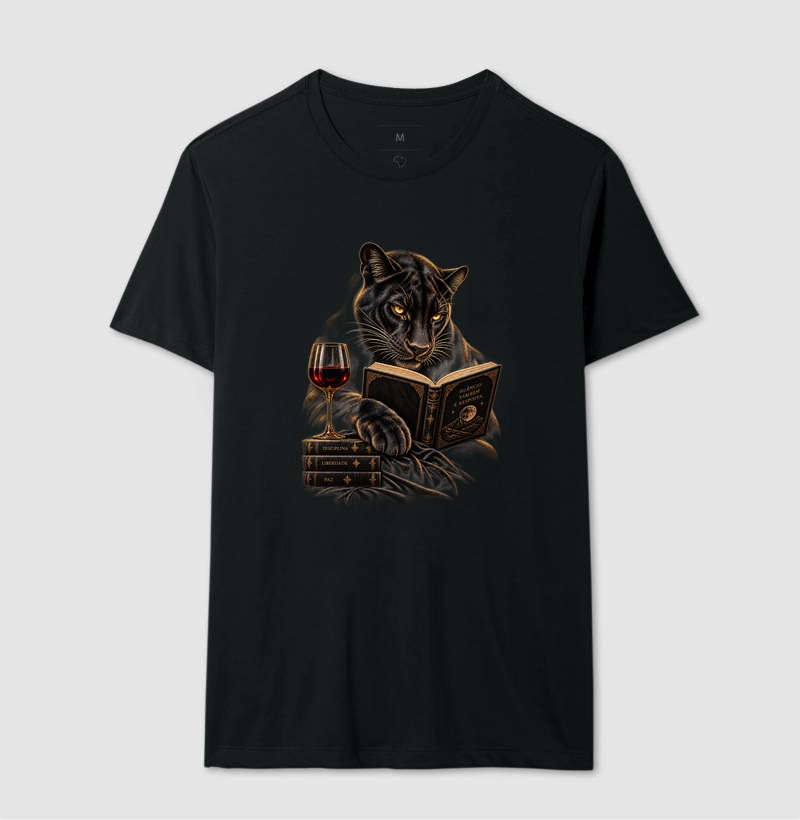 Camiseta Pantera Leitora - Imagem 2