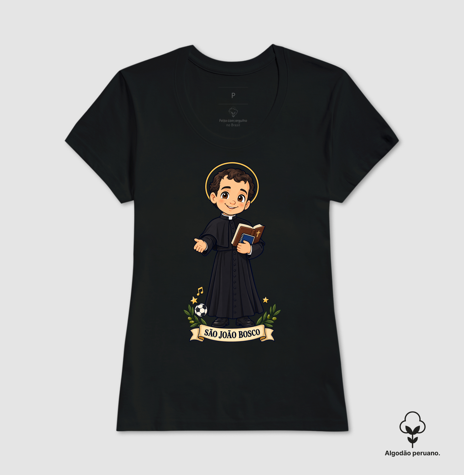 São João Bosco estilo chibi - Imagem 3