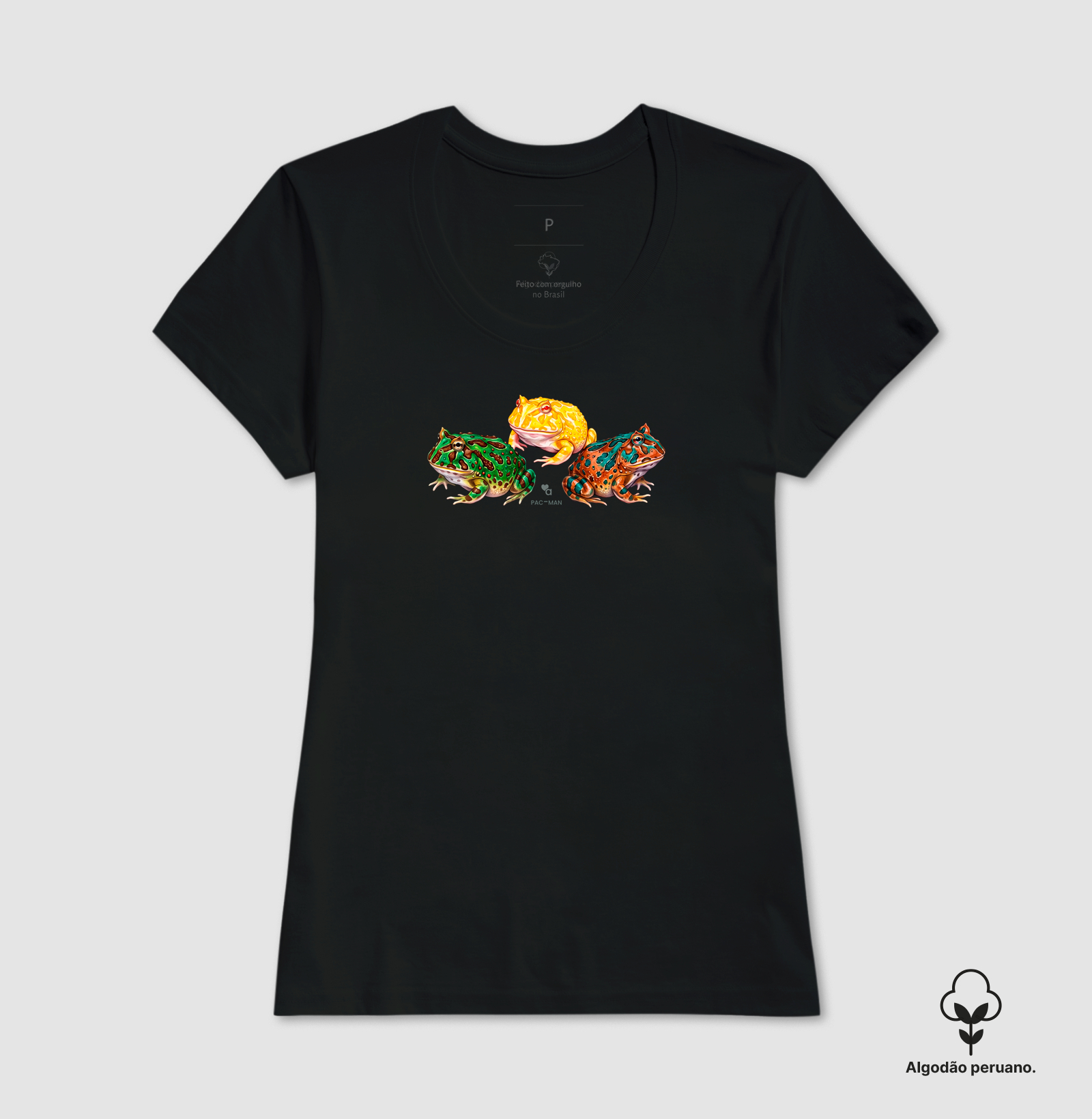 Réteis - Sapo Pac-Man - Algodão Peruano - Imagem 6