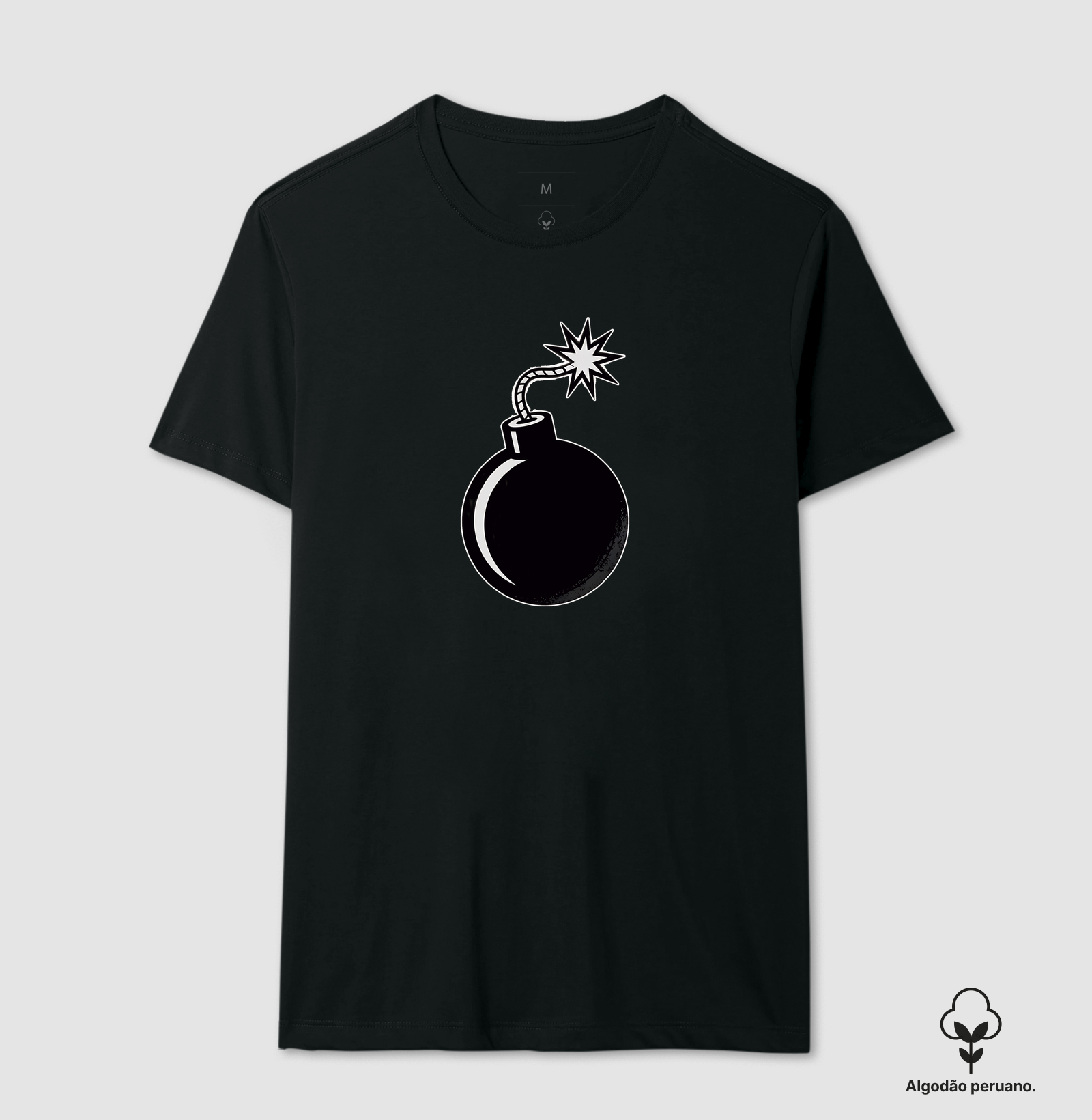 Camiseta Algodão Peruano Bomba! - Imagem 4