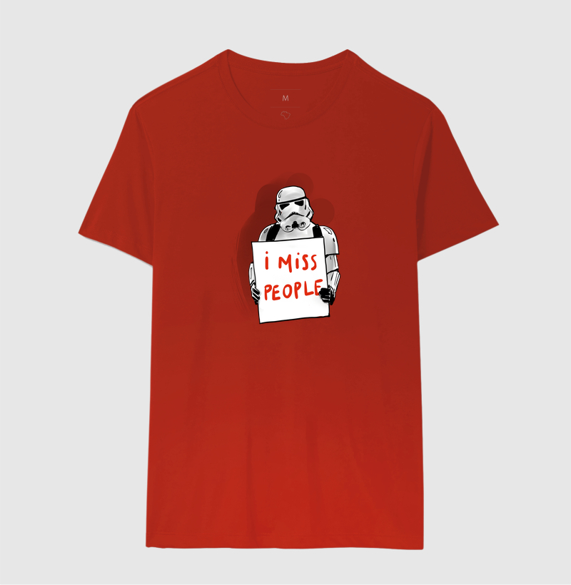 Camiseta I Miss People - Imagem 6
