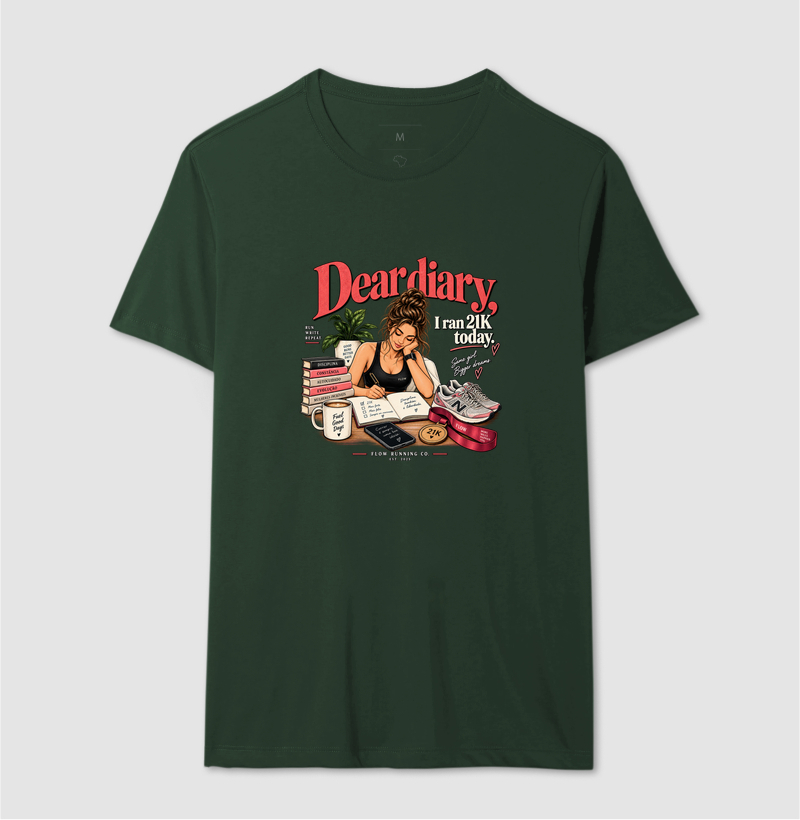 Camiseta Corrida - Dear Diary, I Ran 21k Today - Imagem 12