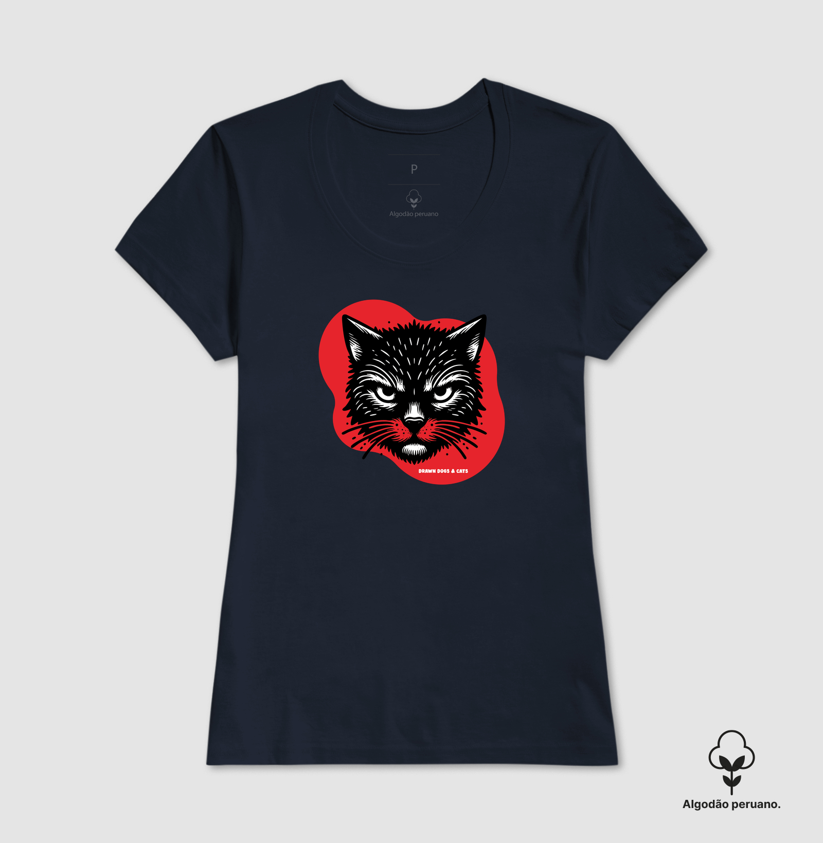 Gato preto e fundo vermelho - Imagem 5