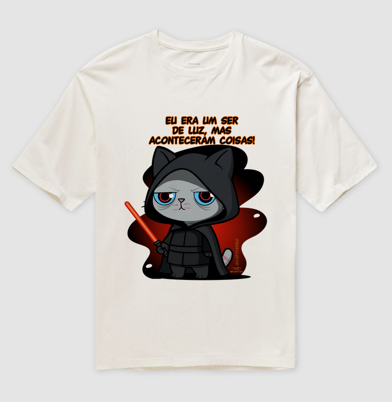 Camiseta Gato Sincero coisas - Imagem 4