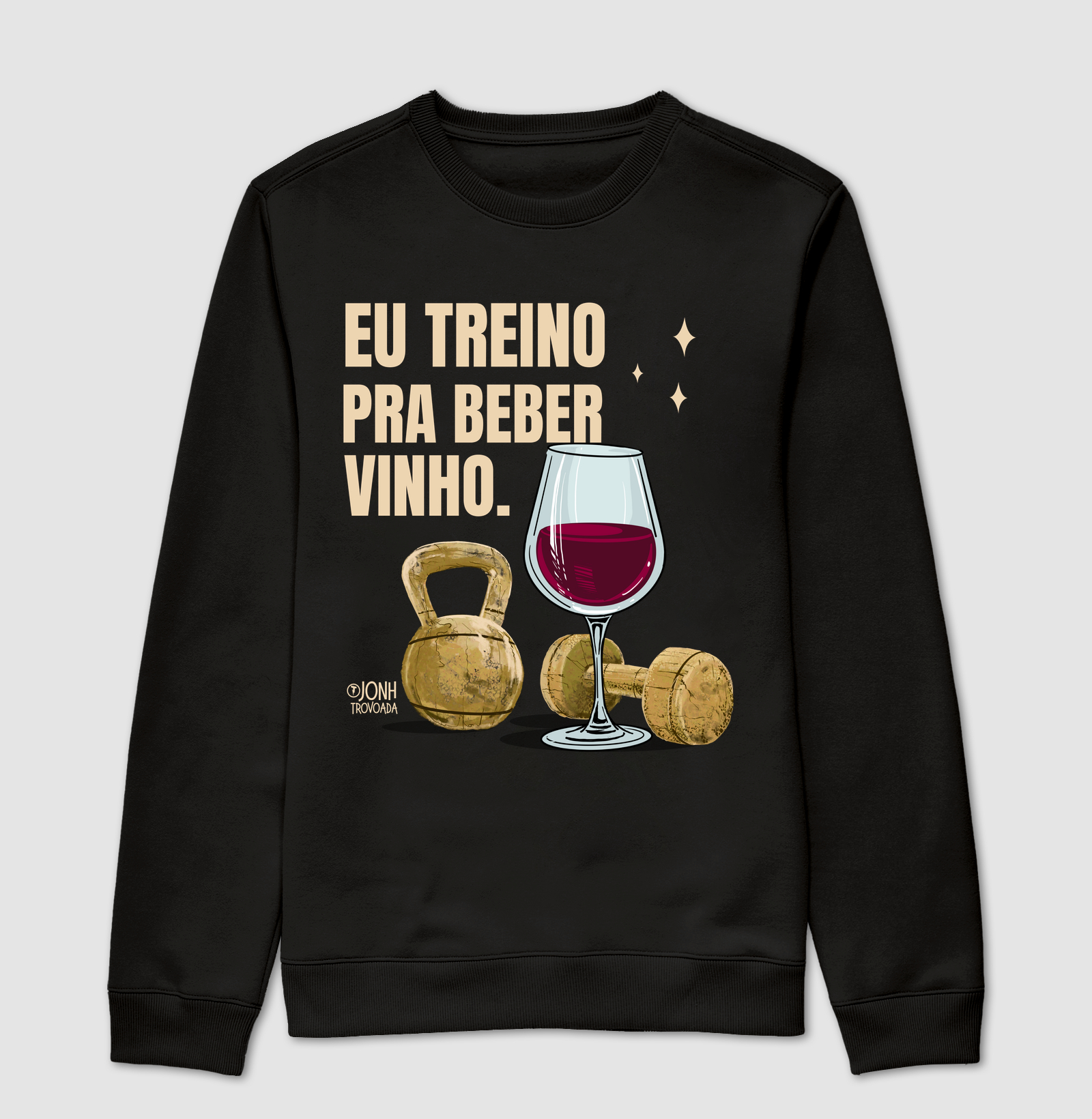 Eu treino pra beber vinho  - Imagem 4