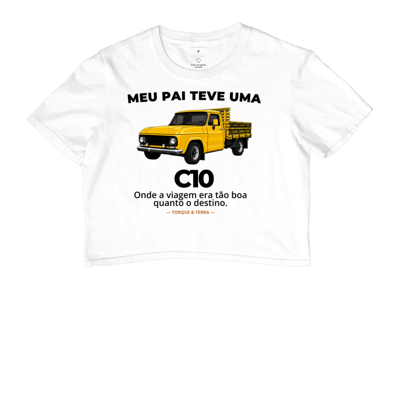 Meu pai teve uma - C10 - amarela - Imagem 3