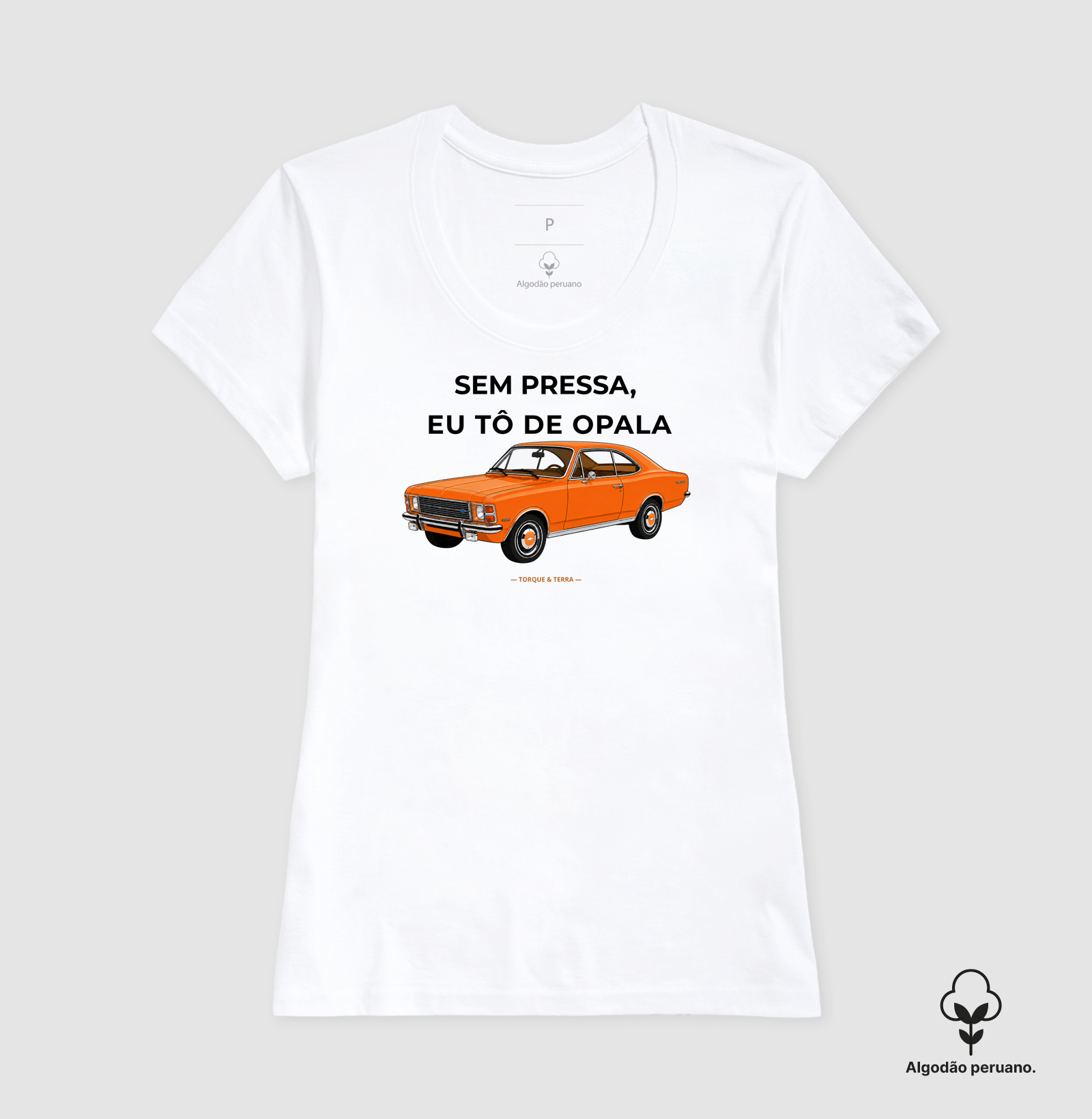 Sem pressa, eu tô de Opala - laranja - Imagem 8