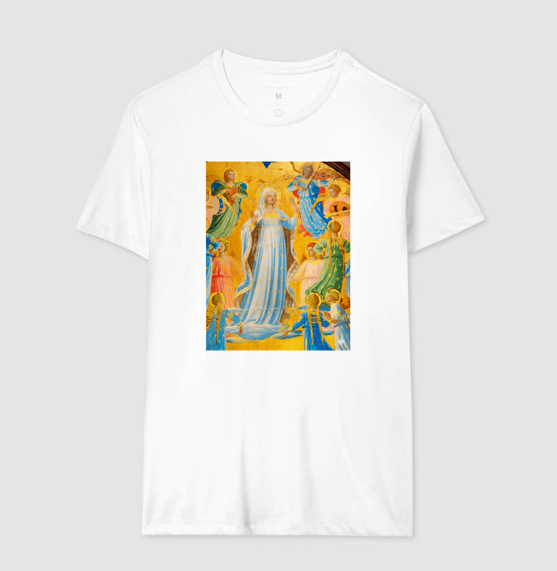 Camiseta Arte Sacra Renascentista Fra Angelico  - Imagem 4