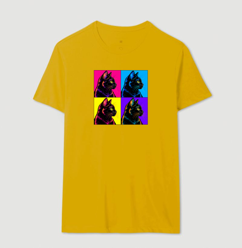 Gato Preto Pop Art - Imagem 14