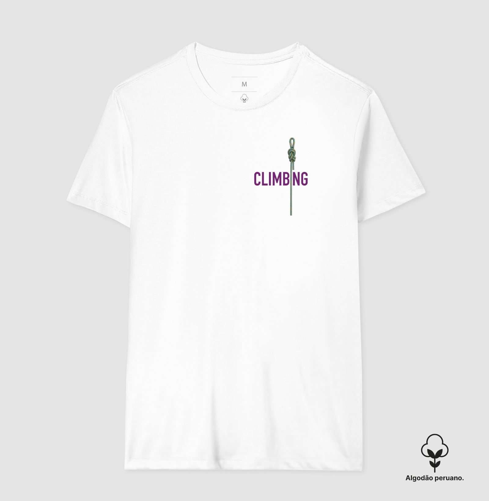 Camiseta Falésia & Magnésio | Nó & Corda - Imagem 6