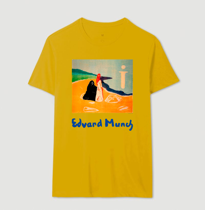 Camiseta Edvard Munch Duas Mulheres Na Praia - Imagem 14