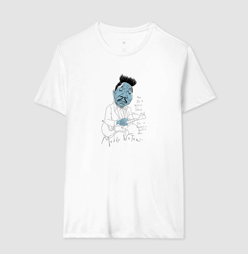 Muddy Waters - Tinta e Nanquim - Imagem 4