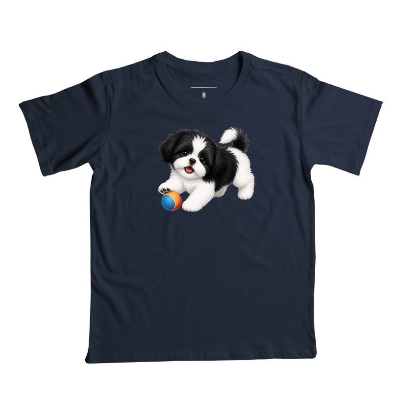 Shih Tzu Preto - Desenho Animado - Imagem 7