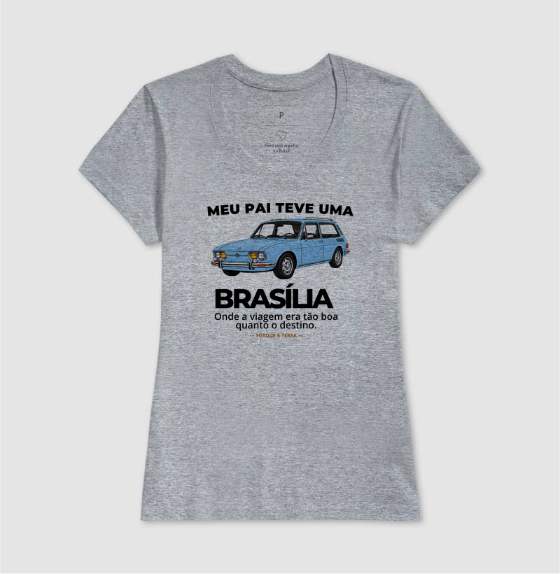 Meu pai teve uma - BRASÍLIA - azul claro - Imagem 9