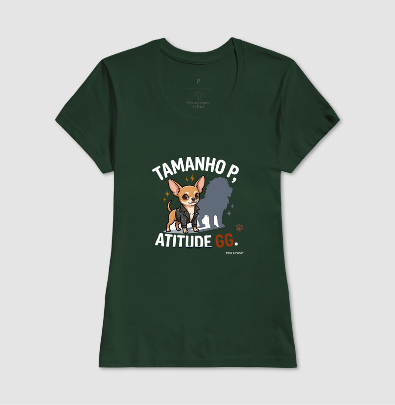 CAMISETA CHIHUAHUA TAMANHO - Imagem 13