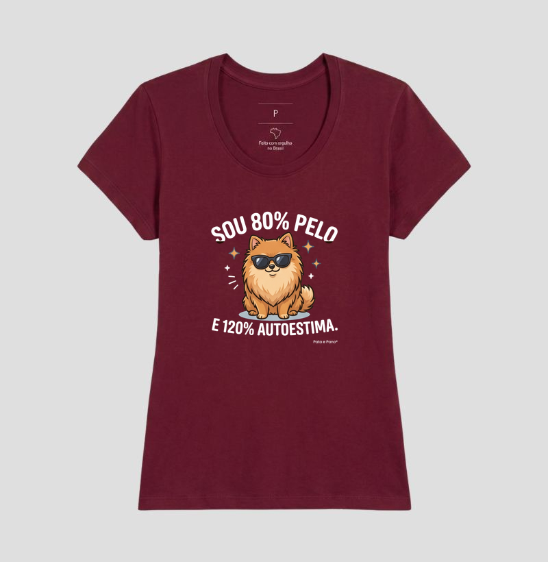 CAMISETA SPITZ ALEMÃO AUTOESTIMA - Imagem 19