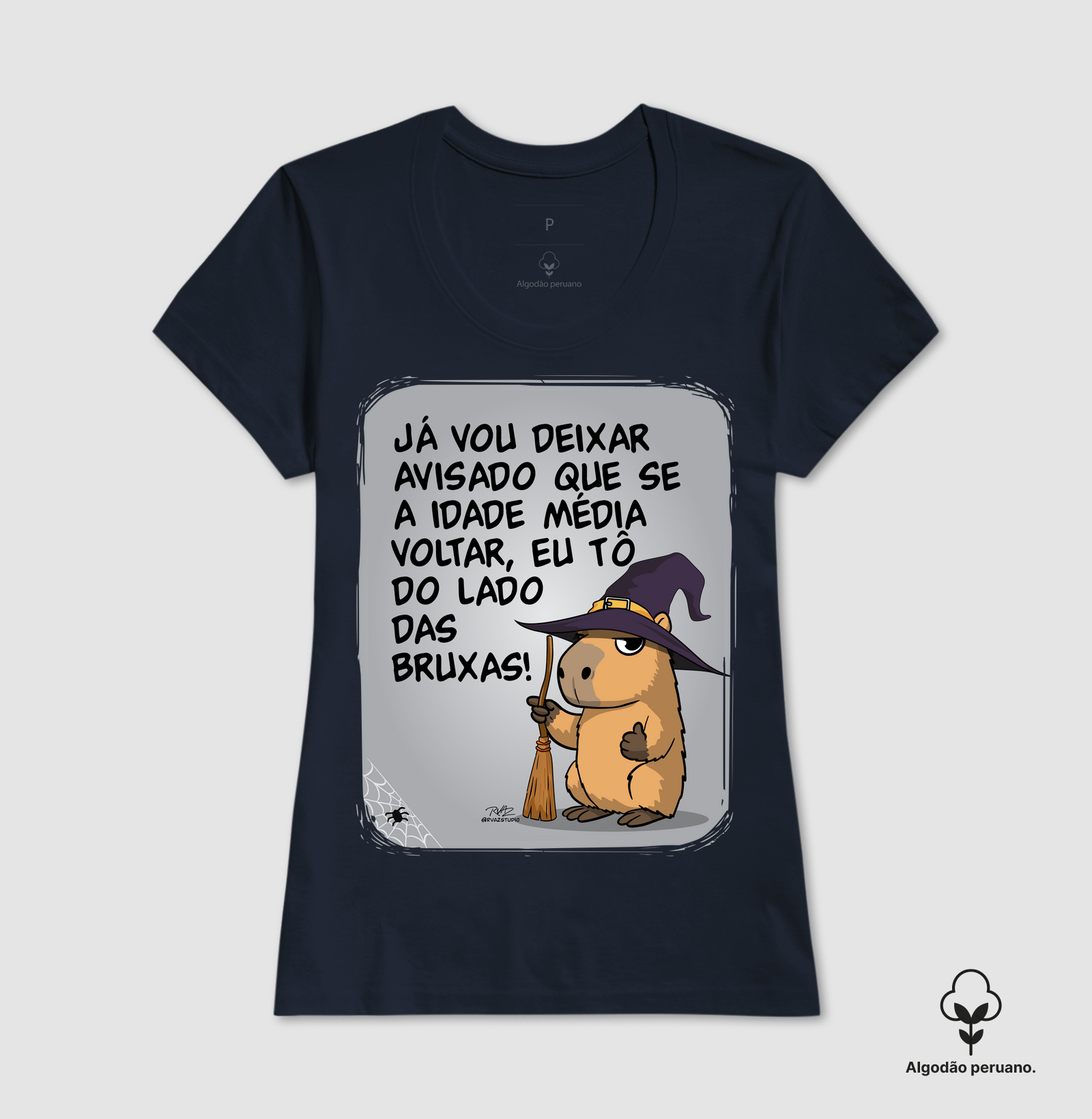 Camiseta Capivara Bruxas - Imagem 7