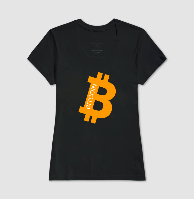 Camiseta Bitcoin Logo Grande - Imagem 5