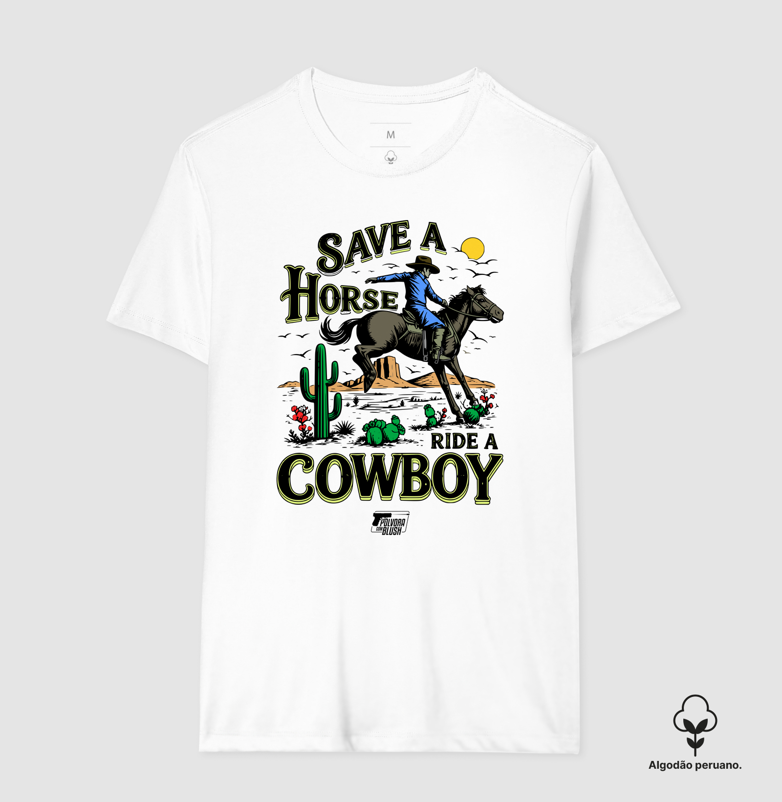 Save a Horse Ride a Cowboy Pólvora com Blush - Imagem 6