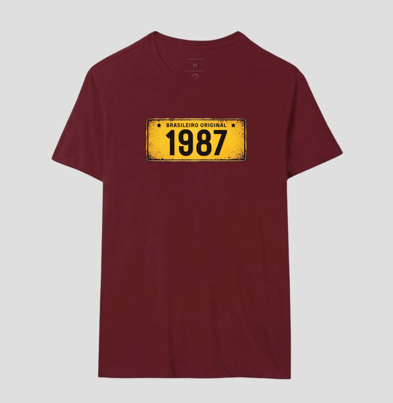 Placa Amarela 1987 - Imagem 10