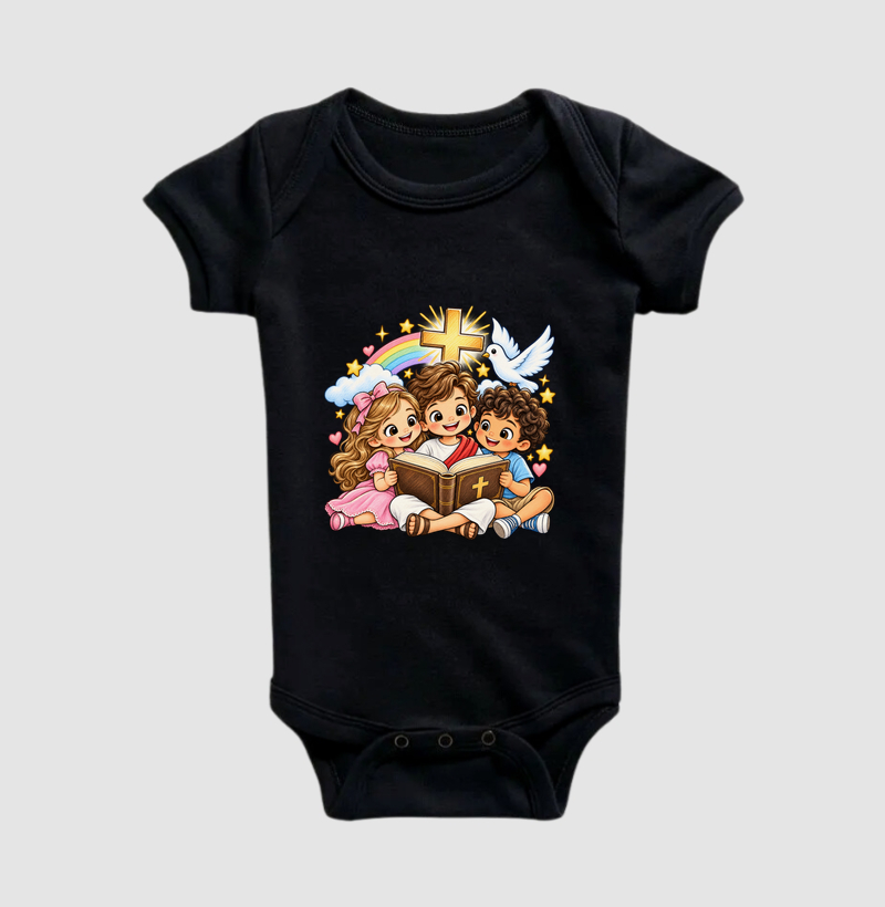 Body Infantil Leitorzinhos de Jesus - Imagem 2