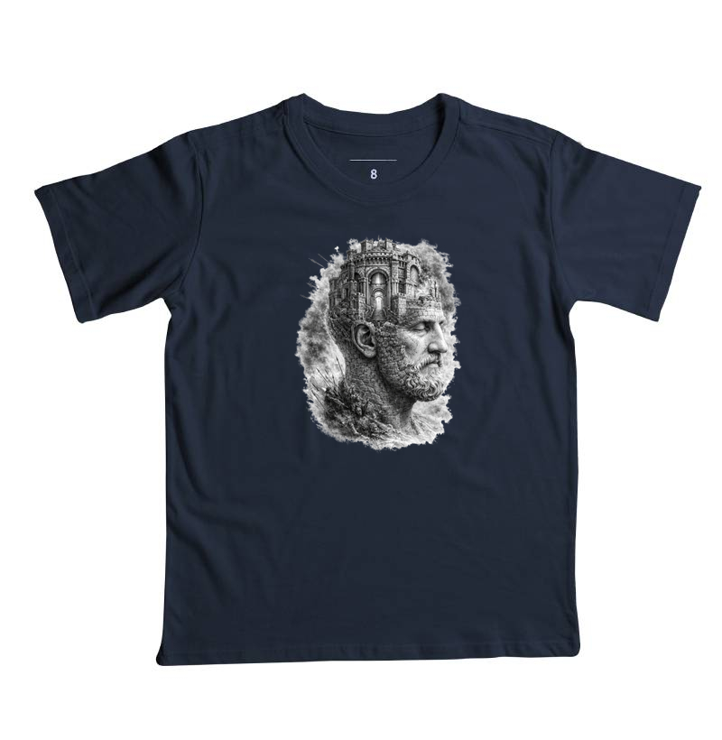 Camiseta Estoicismo "The Old Man and the Ruined Castle" - Imagem 5