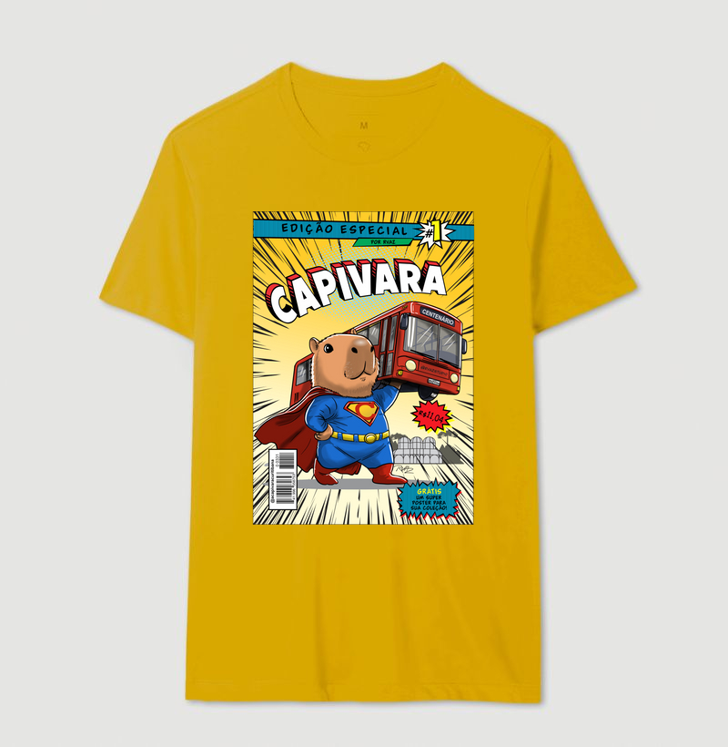 Camiseta Super Capivara - Imagem 14