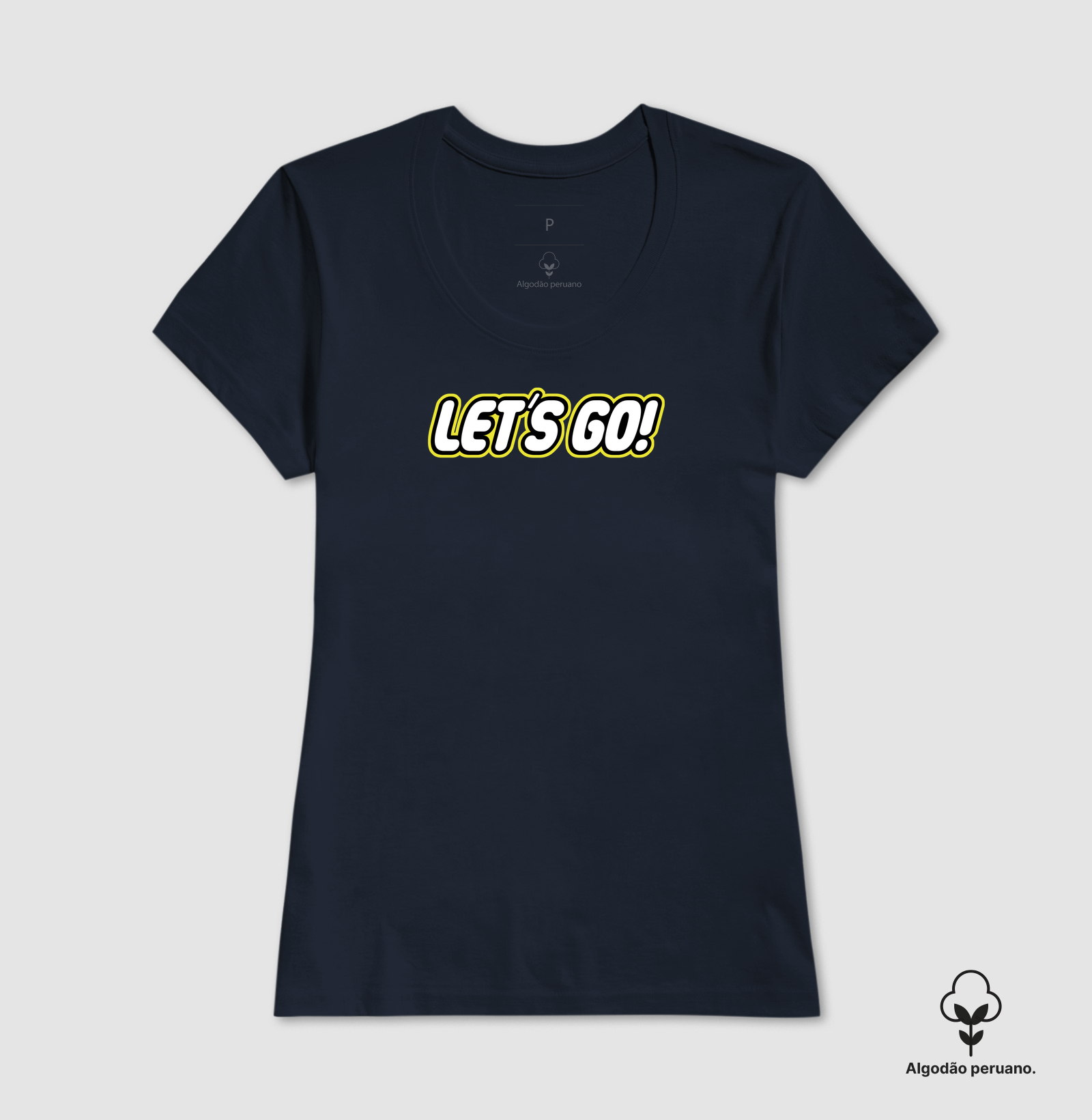 Camiseta Lego Let's Go Algodão Peruano - Imagem 2