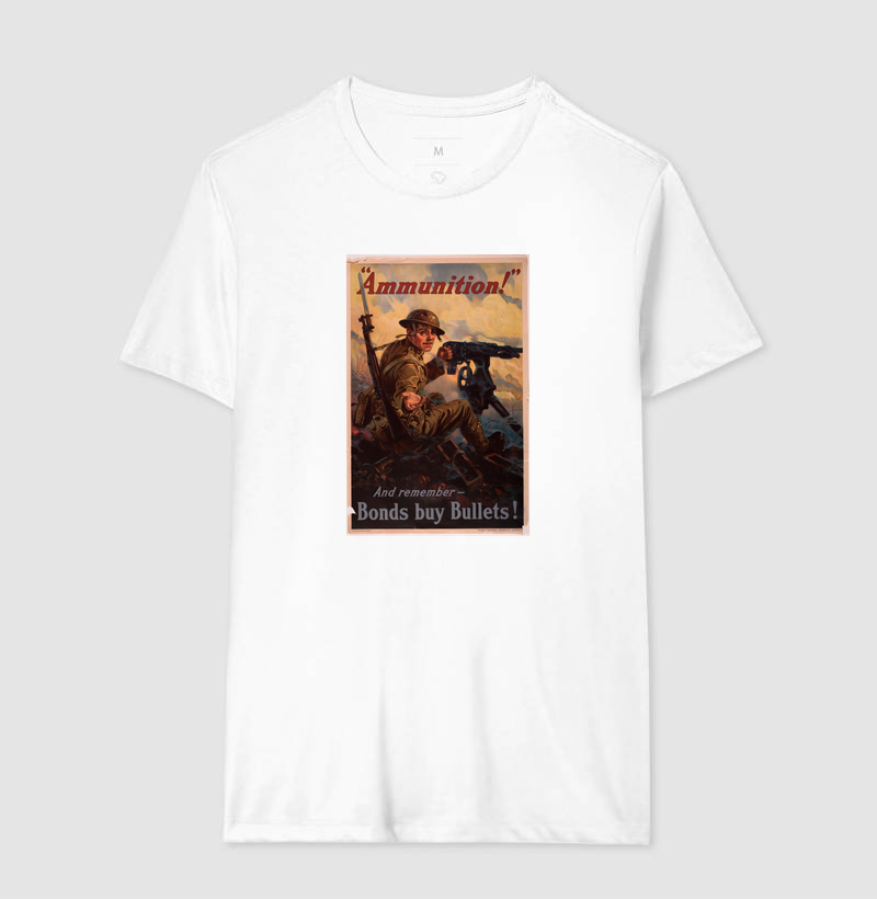 Camiseta Bonds Buy Bullets — 1918 - Imagem 5