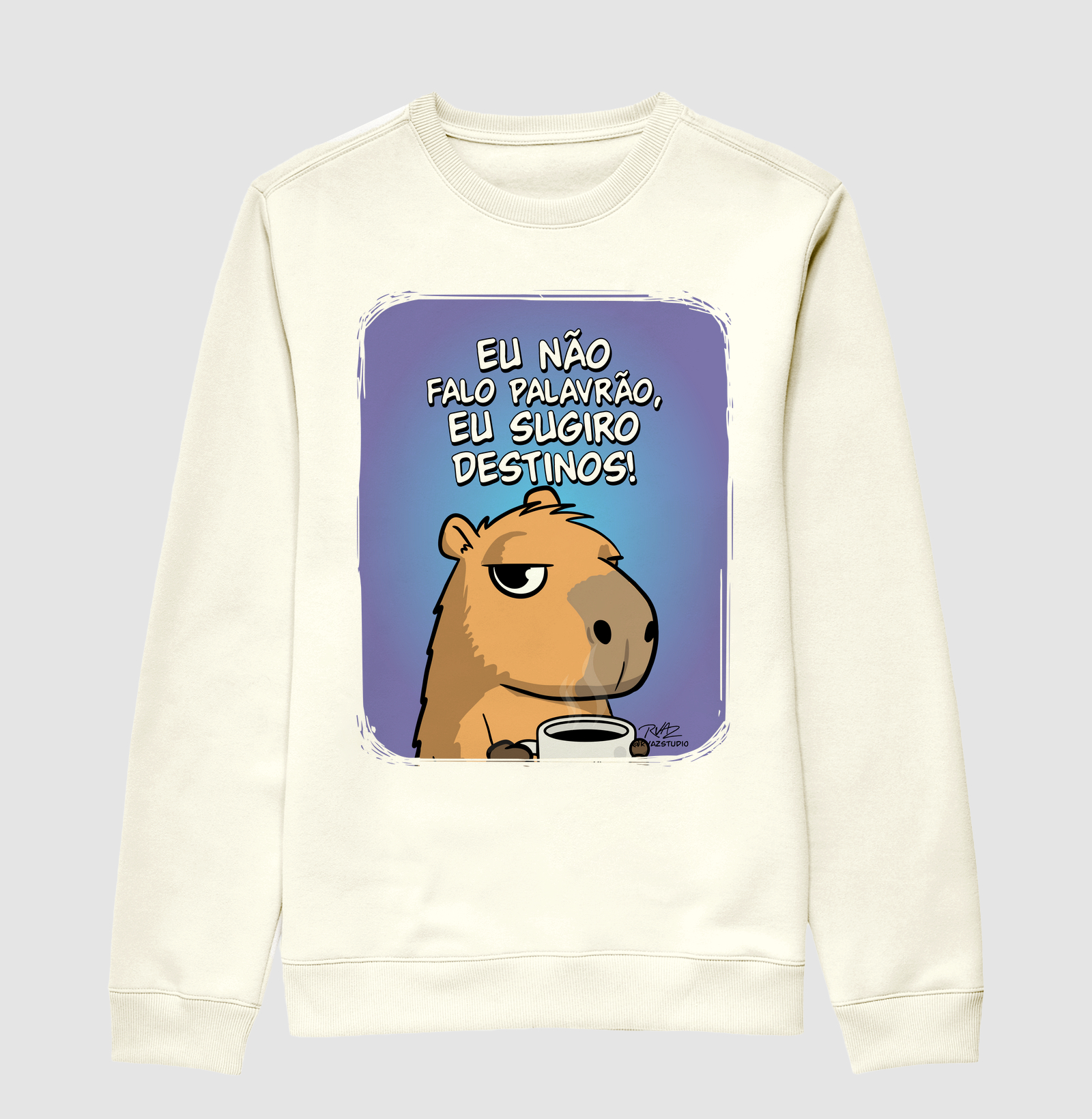 Camiseta Capivara Sugiro Destinos - Imagem 2