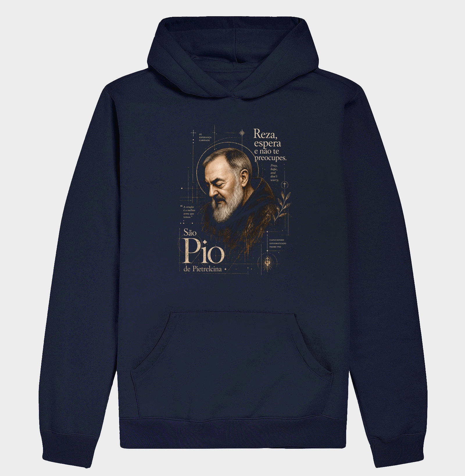 São Pio Reza Espera e Não Te preocupes - Imagem 4