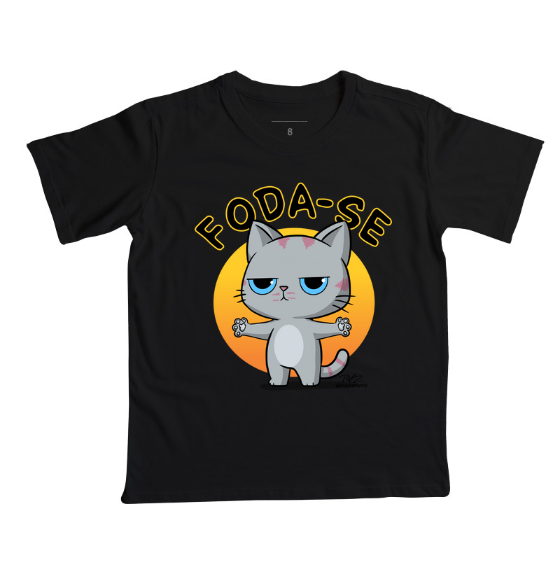 Camiseta Gato Sincero F... - Imagem 4