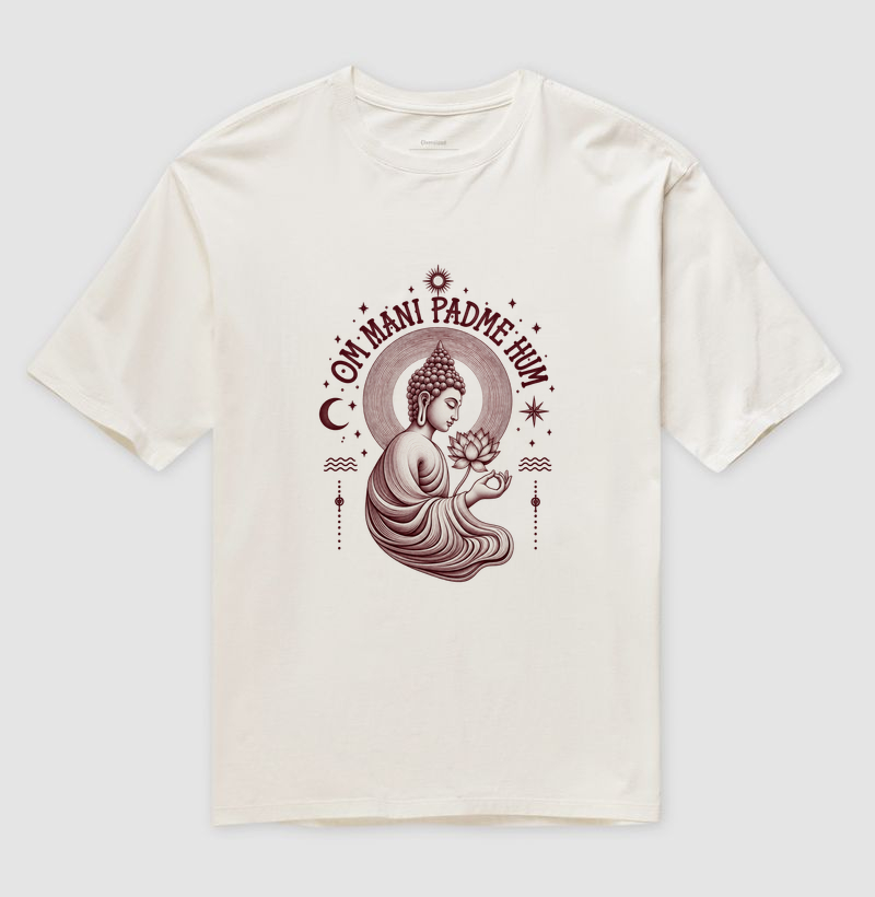 Oversized - OM Mani Padme Hum - Imagem 4