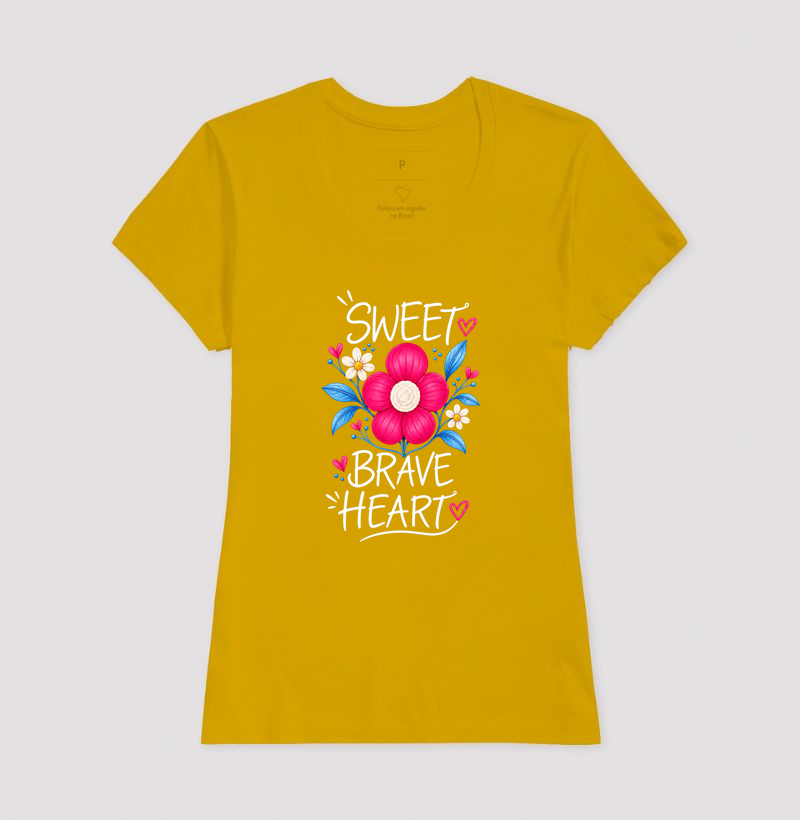 Camiseta Sweet Brave Heart - Imagem 15