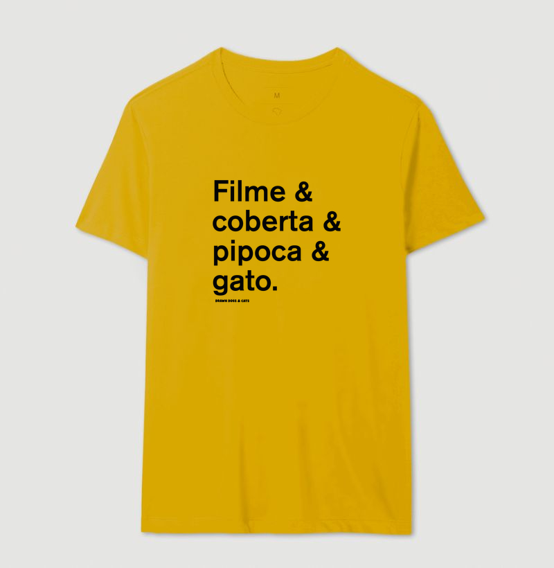 Filme & coberta &pipoca & gato - Imagem 15