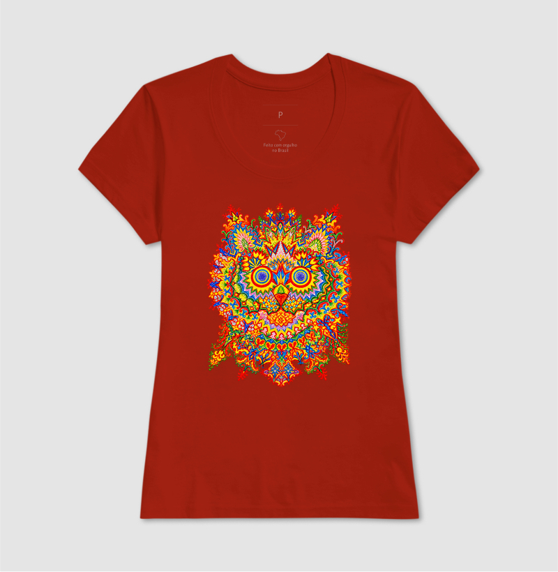 Sem Título (Psychedelic Cat) - Louis Wain - Imagem 11