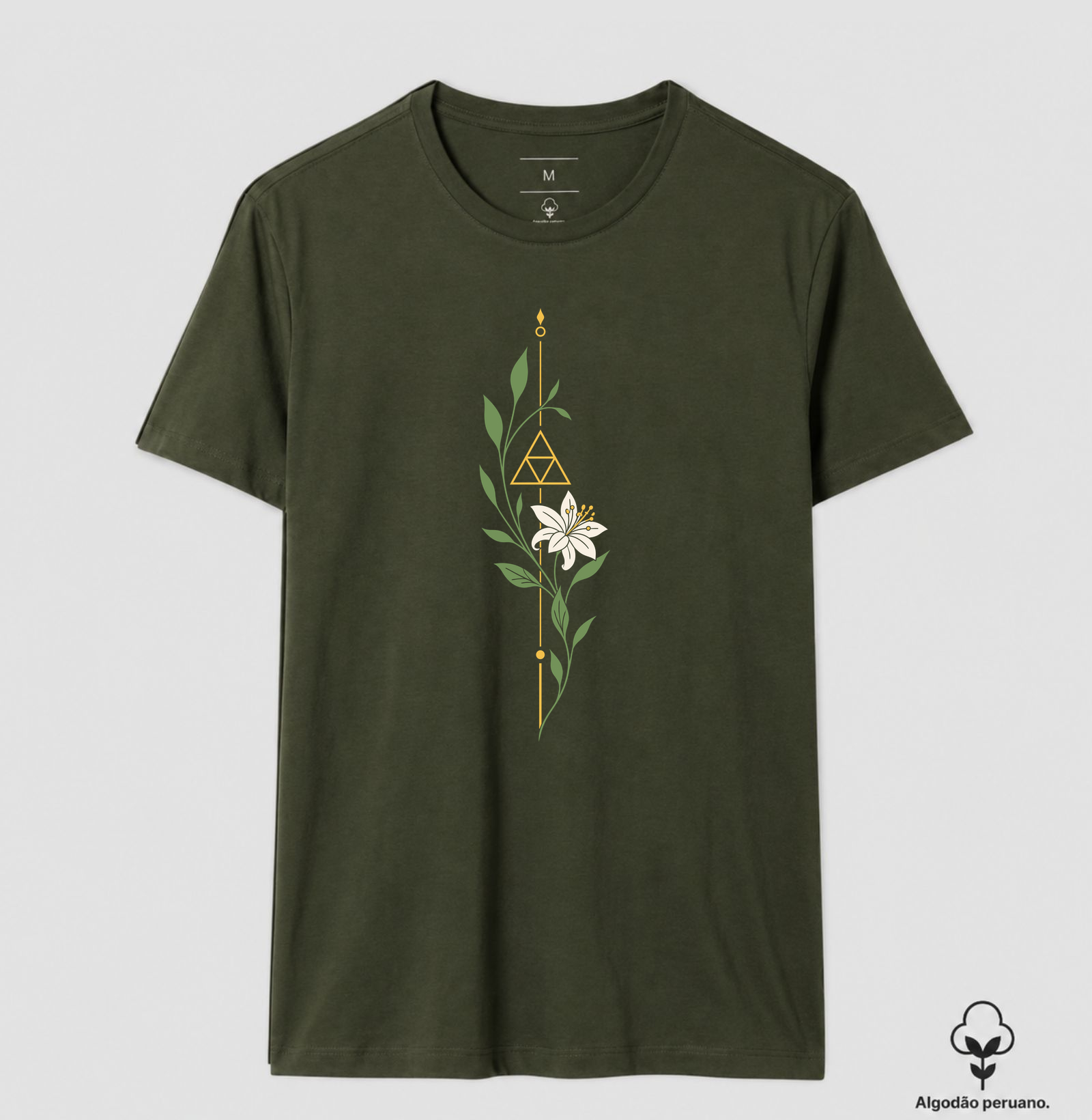 Pingente da Triforce – Flor e Folhagem - Imagem 7