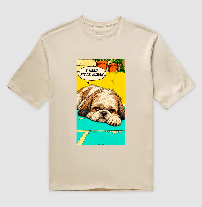 🐶💬 Shih Tzu Edition: I Need Space, Human ✨ - Imagem 3