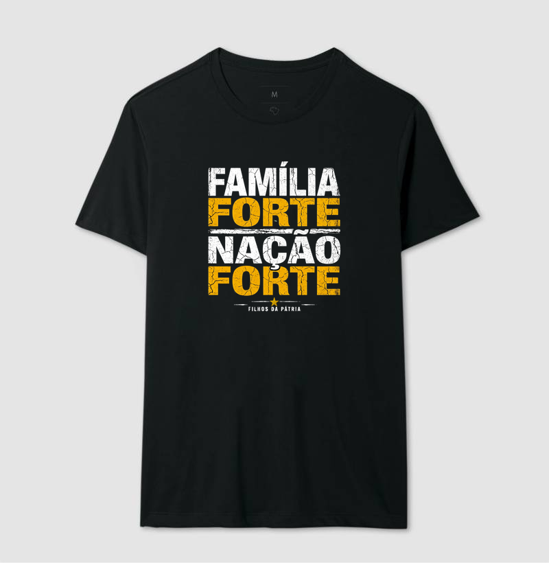Camiseta Familia Forte Nação Forte |  Filhos da Patria - Imagem 3