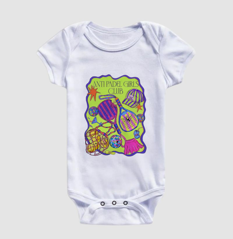 Camiseta Feminina Anti Padel Girls Club Retrô - Imagem 3