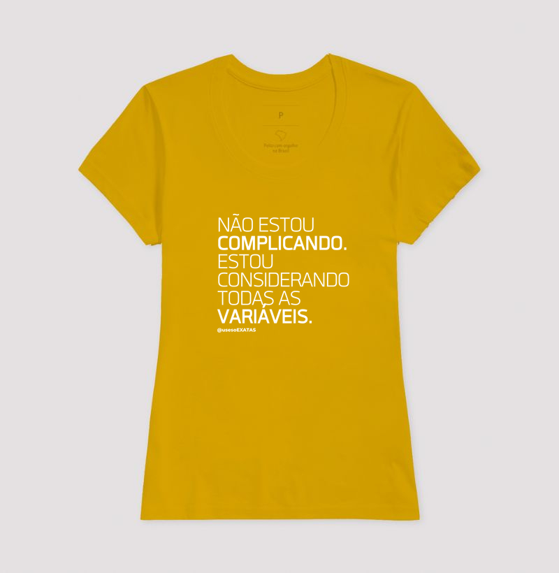 Camiseta Todas as Variáveis - Imagem 14