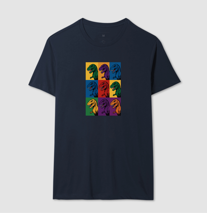 Camiseta Dino Pop T-Rex - Imagem 8